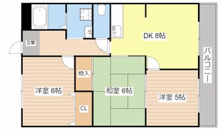 佐生マンションの物件間取画像